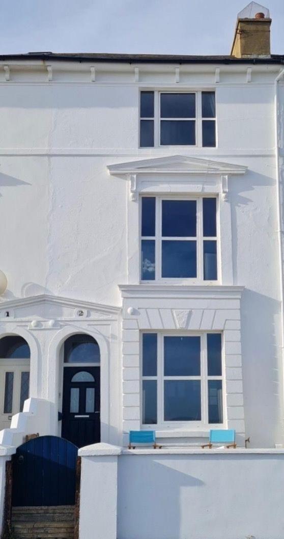 Beach View, 4 Bedroom House Opposite The Sea! Sleeps 10 Sandgate Zewnętrze zdjęcie